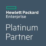 Hewlett Packard Enterprise Platinum Partner logo